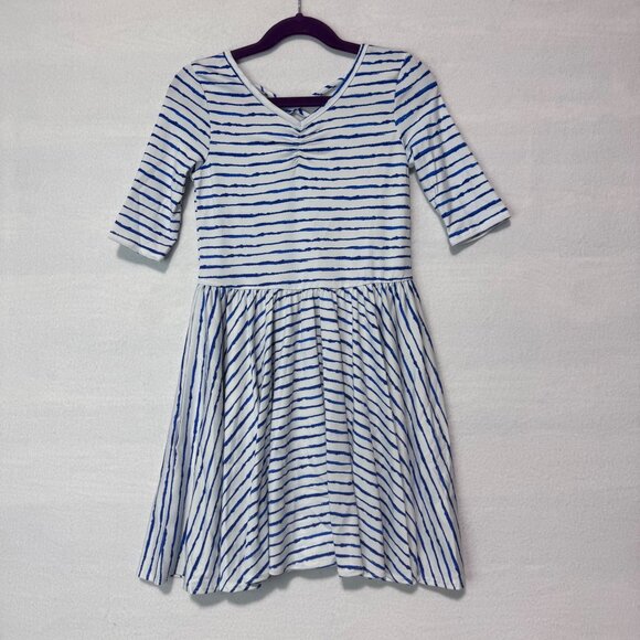 Dot Dot Smile Other - Dotdotsmile Dress Size 7 Blue and White Stripes New With Tags